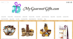 Desktop Screenshot of mygourmetgifts.com